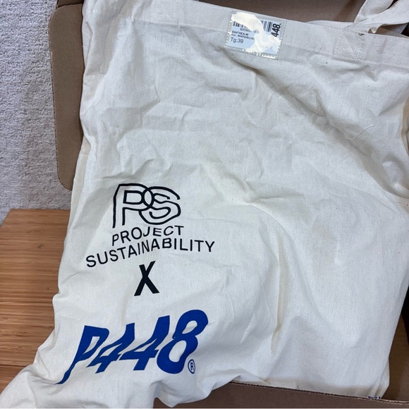 P448 Silver and White Glitter Sneakers - Picture 11 of 12